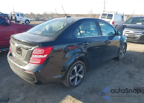 2017 Chevrolet Sonic Premier Auto z USA, uszkodzony, nr VIN 1G1JF5SB4H4149989